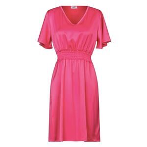 Elegant Pink Midi Dress